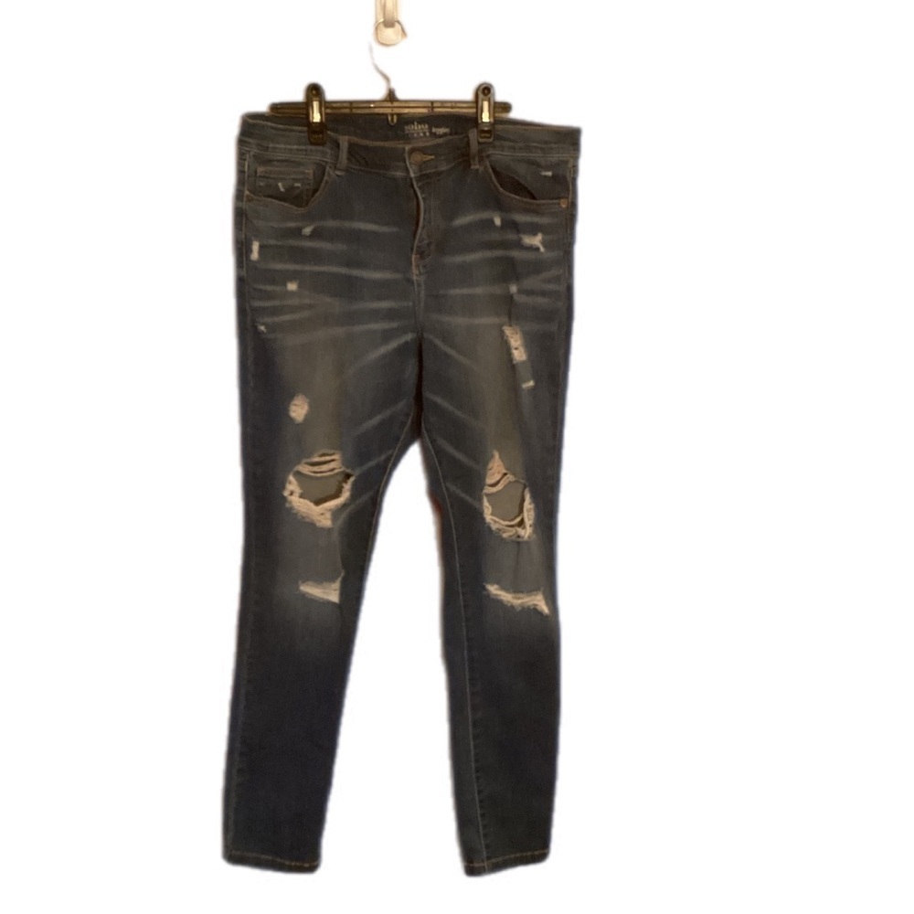 New York & Co SoHo Ripped Jeans Leggings